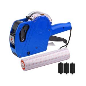 High-quality adhesive pricing gun labels roll from Alkahf Group, Dubai — durable and clear price marking labels for retail and warehouse use.