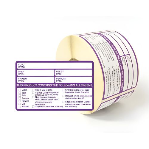 High-quality food labels supplier UAE